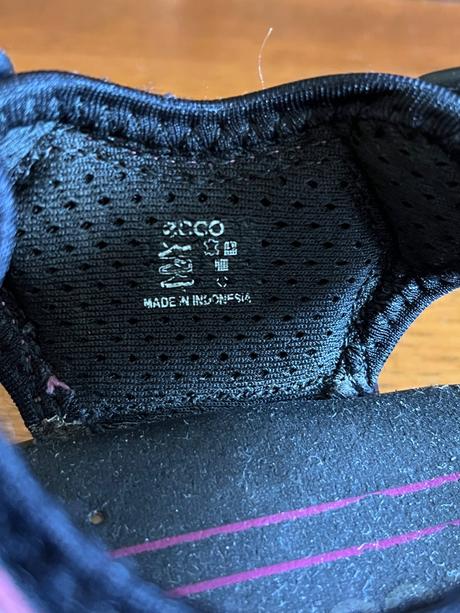 Kožené sandálky ecco, ecco,33
