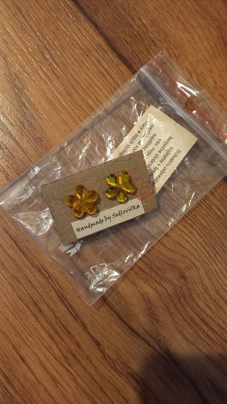 Handmade náušnice nové, 