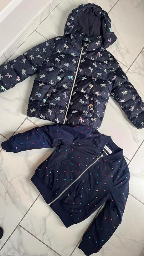 Zimné bundy, h&m,128