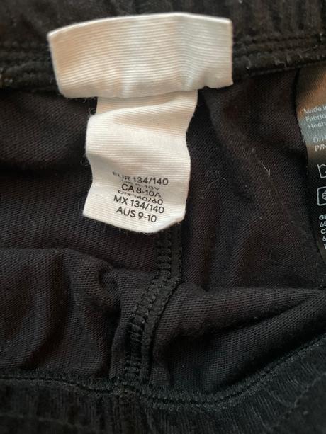 Šortky 8-9 rokov, h&m,134