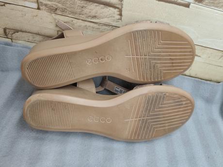 Ecco 37 - dámske kožené sandále, ecco,37