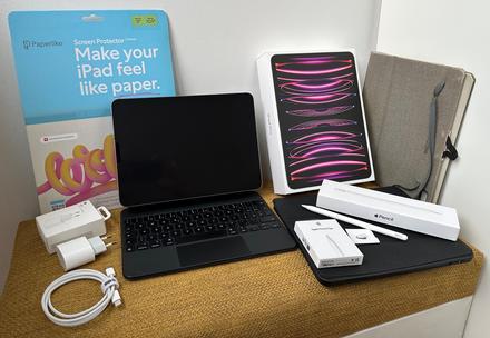 Predám ipad pro 11-inch m2 wi-fi+cellular 256gb, apple