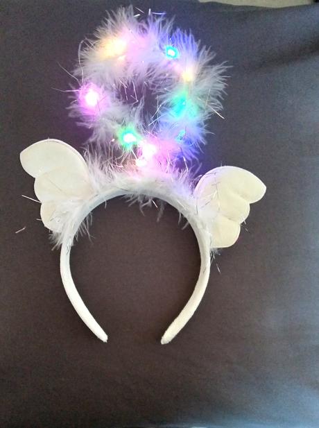 Čelenka svietiaca anjel krídla, 