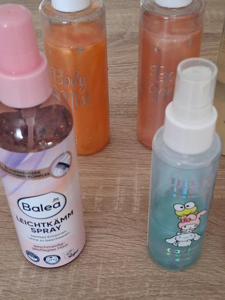 Sada 8ks telové spreje, body mist,