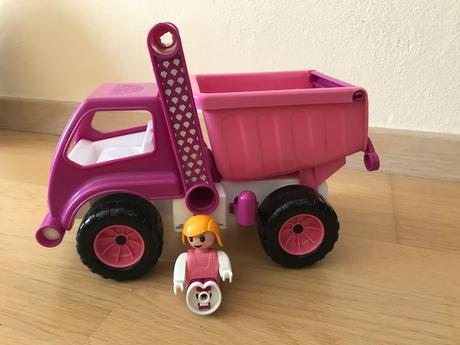 Plastové auto s panáčikom pre dievčatá, 