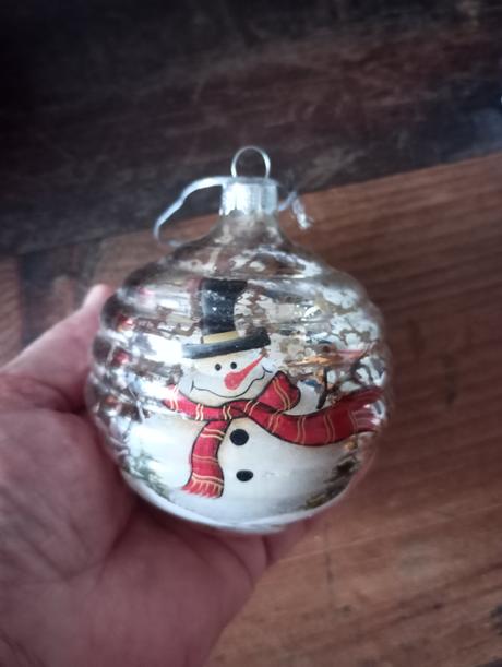 Vianočná sklenená guľa, 