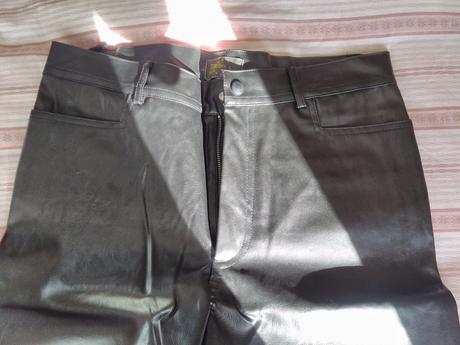 Nove kozene panske nohavice, 48