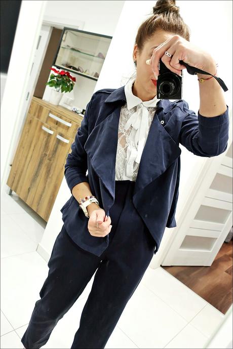 Tmavomodré tenké sačko zara, zara,xs