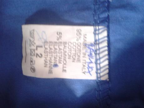 Modrá minisukňa s mašličkou, m