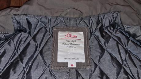 Zimná bunda s.oliver, veľ. 36, s.oliver,36