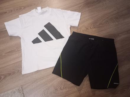 Tričko adidas a kraťasy, adidas,164