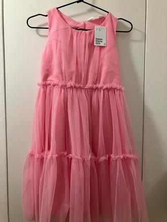 Ruzove satyb, h&m,140