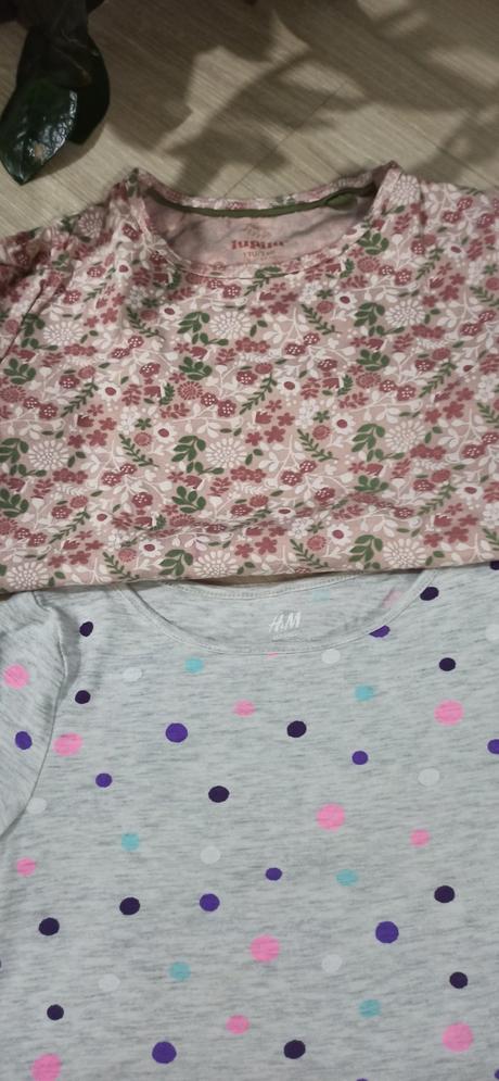 4x tričko, h&m,110