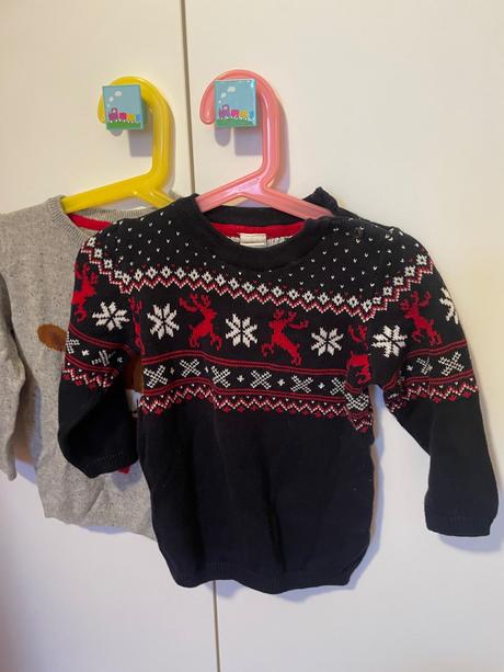 Vianočné svetríky h&m, 92