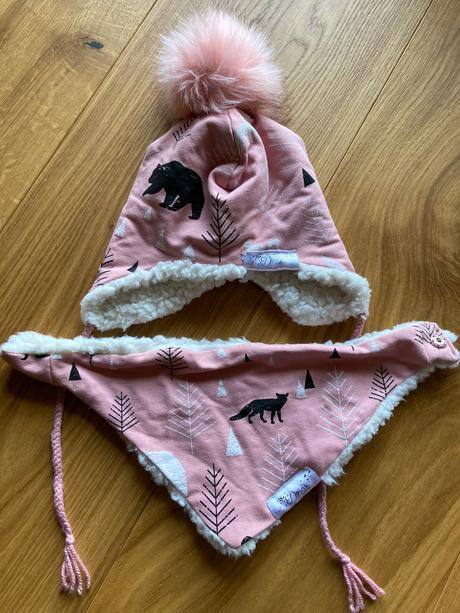 Čiapka+nákrčník, 86