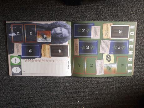 Harry potter nálepkový album kalendár, 