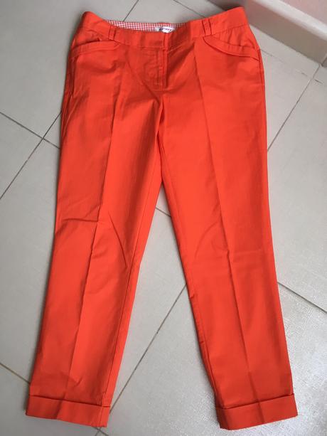 Dámske 3/4  elegantné nohavice veľ.38, orsay,38