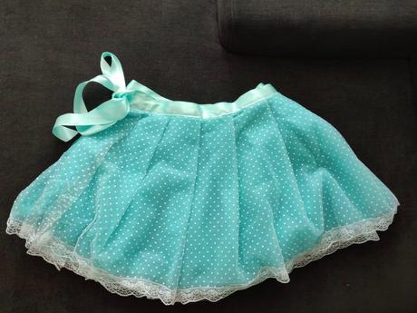 Mentolova tylova sukna, s