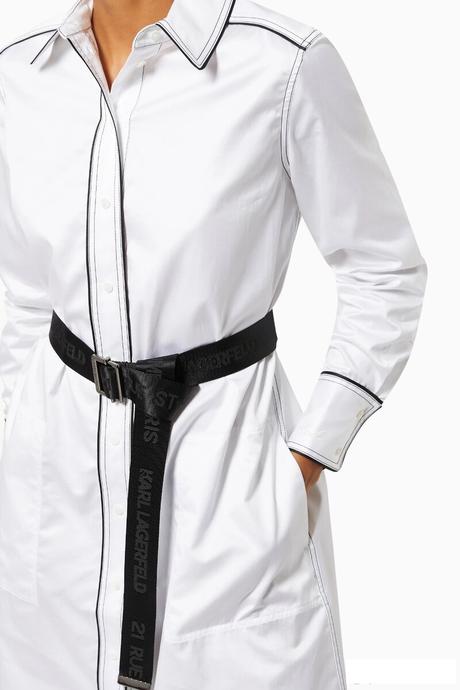 Košeľové šaty karl lagerfeld originál vel.s-m, 36 / 38 / m / s