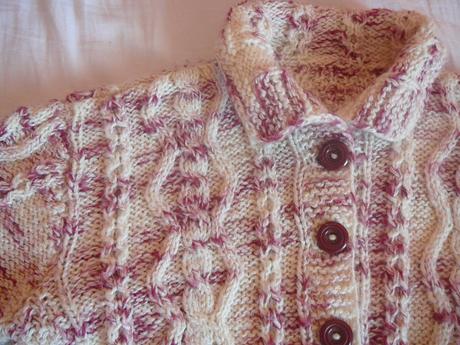 Pletený sveter, 140