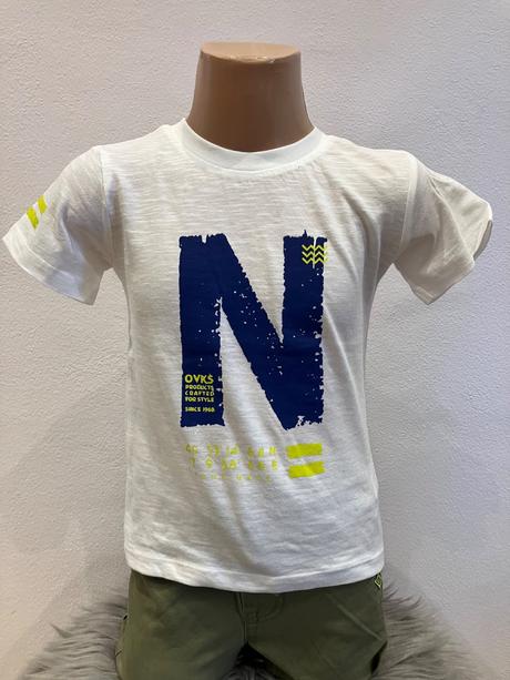 Chlapčenské tričko s nápisom, overkids (2r.), 92