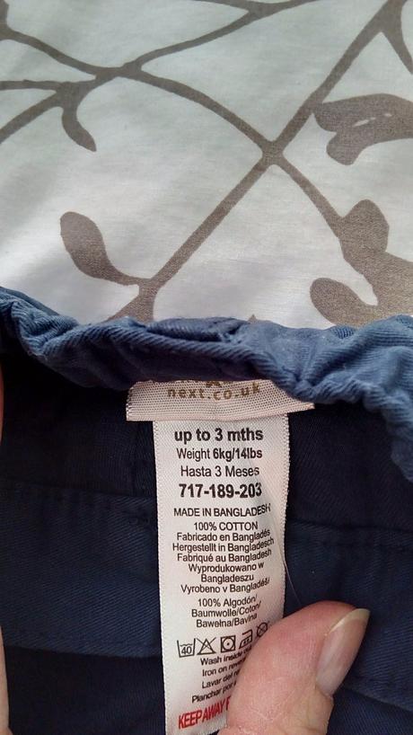 Zateplene nohavice, next,74