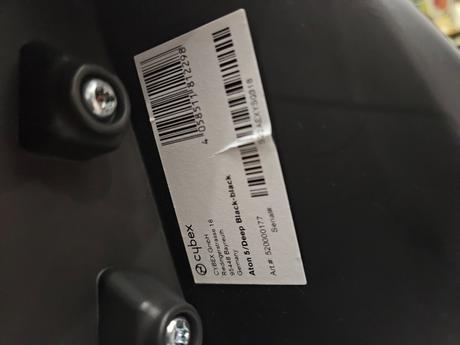 Cybex aton 5 isofix + adaptery na thule, cybex