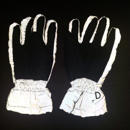 Reflexne lyziarske rukavice, h&m,122