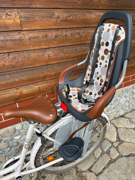 Štýlový mestský bicykel s cyklosedačkou, kross,28