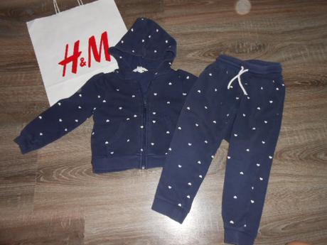 H&m dievčenská suprava 98/104, h&m,86