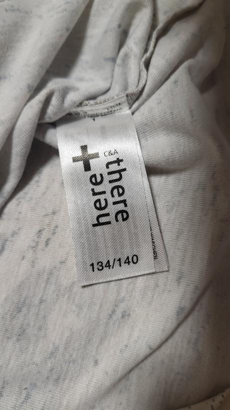 Tričko krátky rukáv velk. 134/140, c&a,134