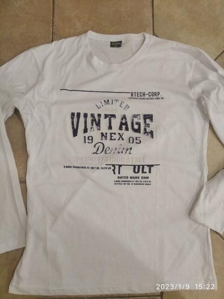 Panske bavlnene tričko, xl