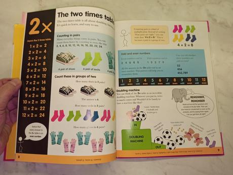 Times tables book, 