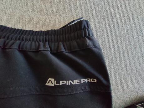 Detské softshell.nohavice alpine pro 2v1, 128-134, alpine pro,128