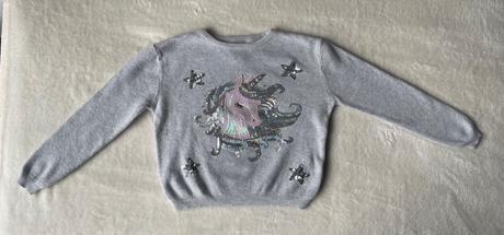 Pulovrík s jednorožcom, primark,122