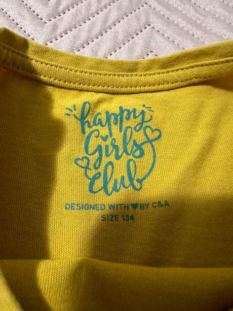 Dievčenské tričko, c&a,134