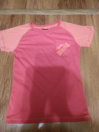 Letné bavlnené tričko, lonsdale,128