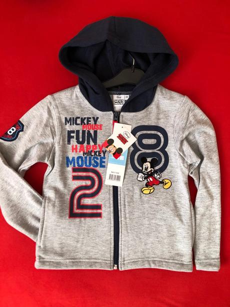 Chlapcenska mikina mickie mouse, disney,104 / 116