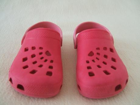 Ružové kroksy   veľkosť 27/28, f&f,27