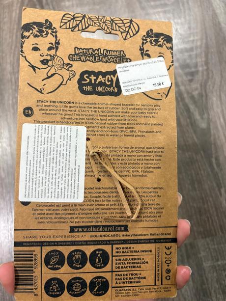 Oli&carol nove hryzatko z kaučuku, 