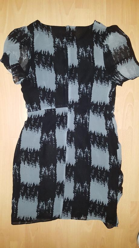 Čiernosivé šaty č.38, 38