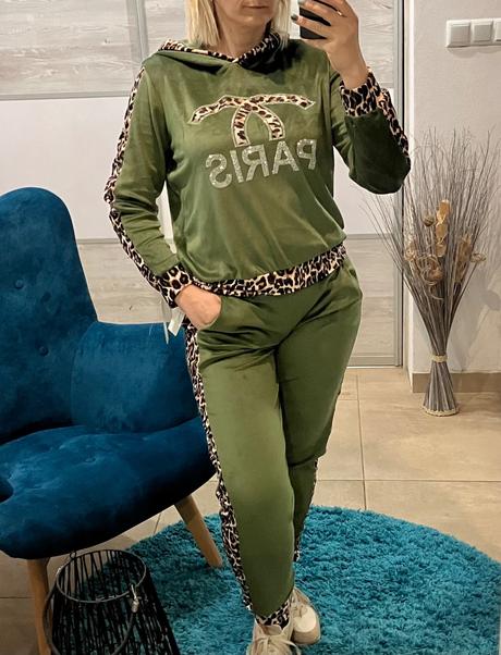 Dámska zamatová súprava, l / m / xl