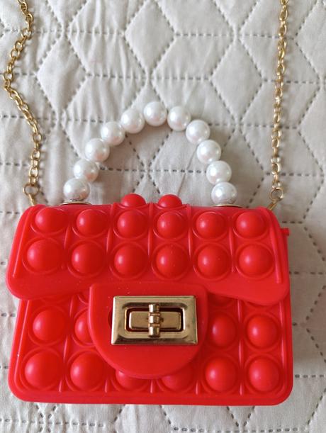 Dievčenská pop it štýlová kabelka, 