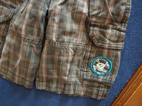 5 x krátke nohavice na leto,viac druhov,cena 4 eur, h&m,110