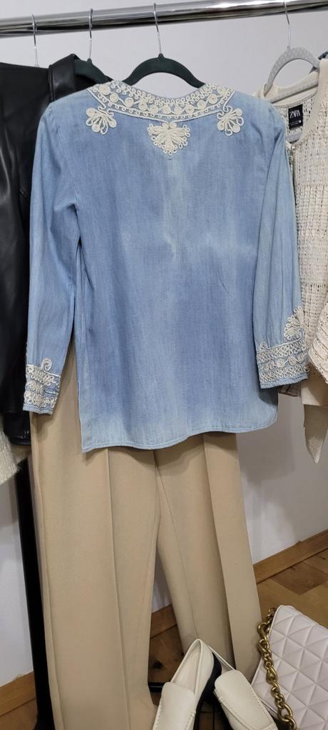 Riflový top zara, zara,s