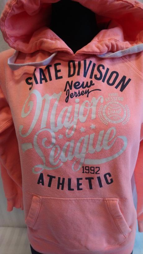 Dámska marhulová mikina klokanka, clockhouse, m, clockhouse,m