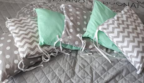 Suprava do postielky - vankusovy mantinel, šírka (cm): 35