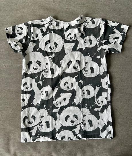 Tričko panda adidas 134-140, adidas,134