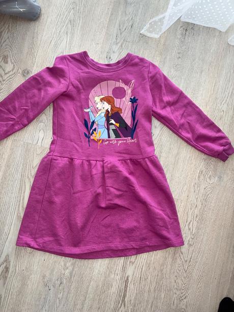 Dievčenská súprava frozen + šaty, disney,128