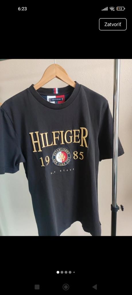 Pánske tričko, tommy hilfiger,l